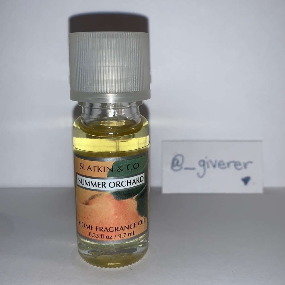 New Summer Orchard 🍑 Home Fragrance Oil Bath & Body Works